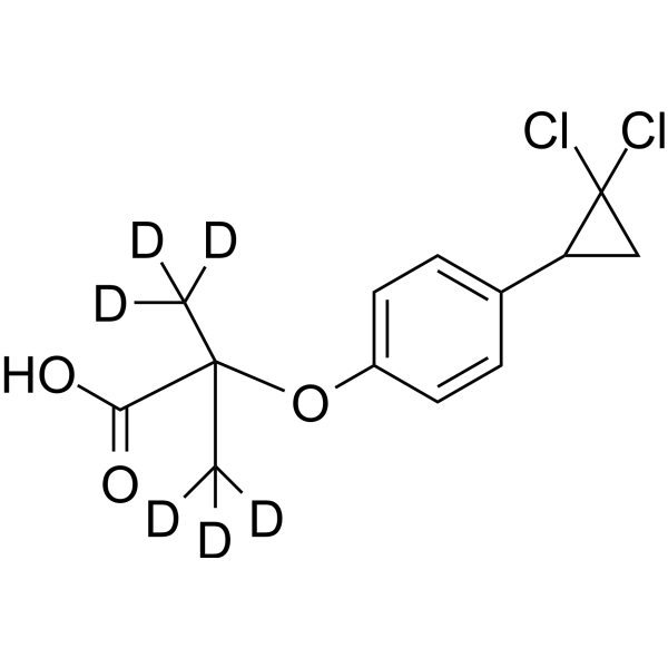 Ciprofibrate-d6 (Ciprofibrate D6) 2070015-05-1